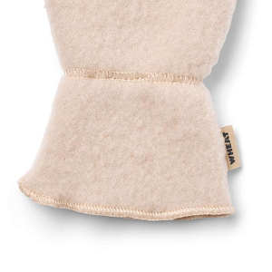 Варежки из шерсти мериноса Wheat "Baby Jay Pale Lilac", нежно-розовые